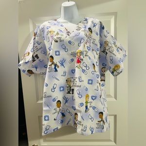 Unisex Scrub Top